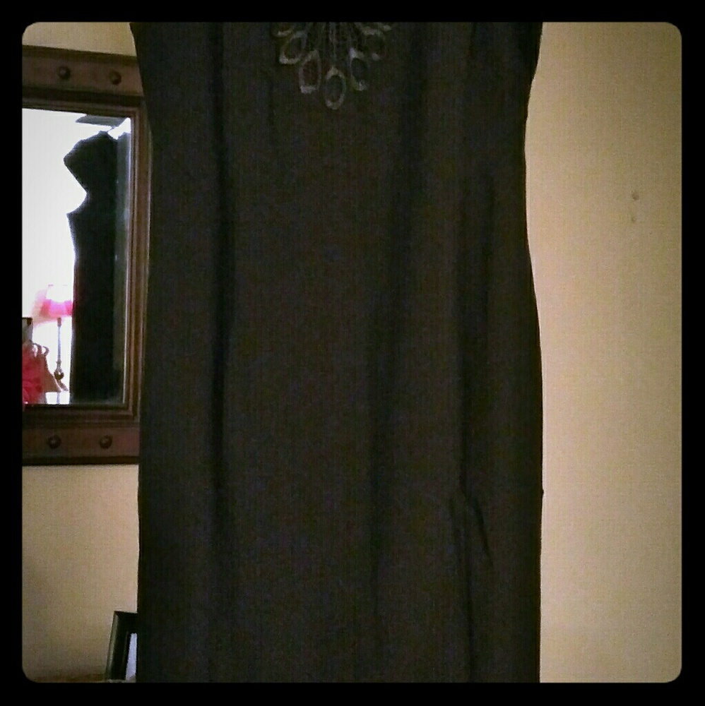 Black dress casual